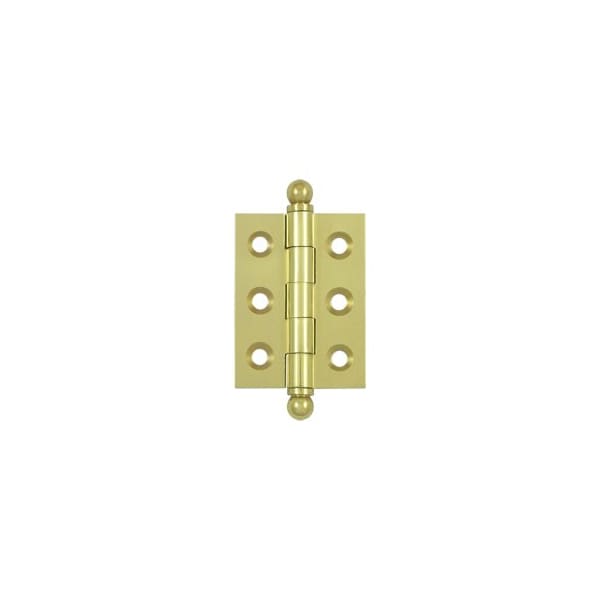 CH2015U3 Ball Tip Cabinet Hinge Polished Brass, 10PK